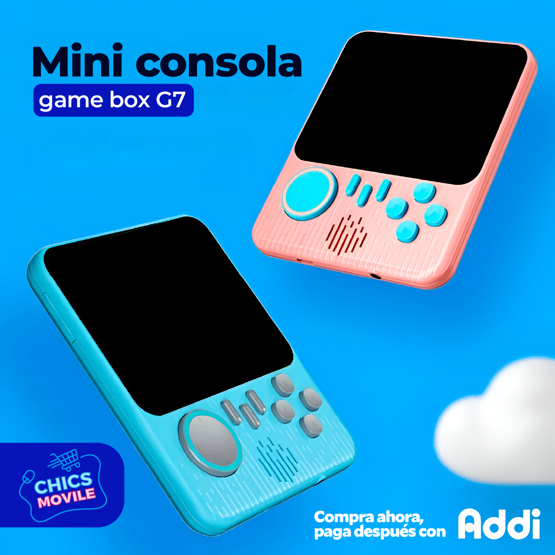 Mini Consola Game Box 7 🎮🚀