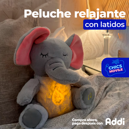 Peluche Relajante con Latidos  🐘 🧸