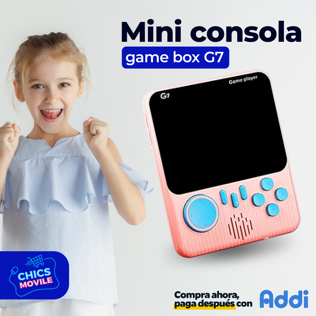 Mini Consola Game Box 7 🎮🚀