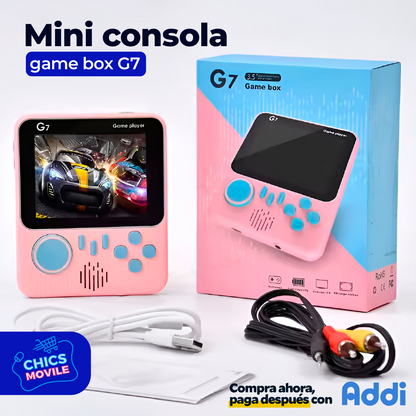 Mini Consola Game Box 7 🎮🚀