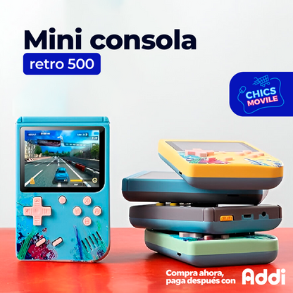 Mini Consola Retro 500 🎮