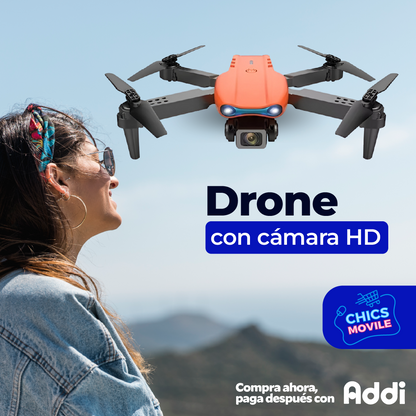 Dron E88 Pro con cámara dual 4k Full HD Wifi y GPS🚀🎥