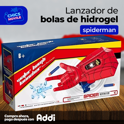 Lanzador de Bolas de Hidrogel Spider-Man  🕷️🕸️