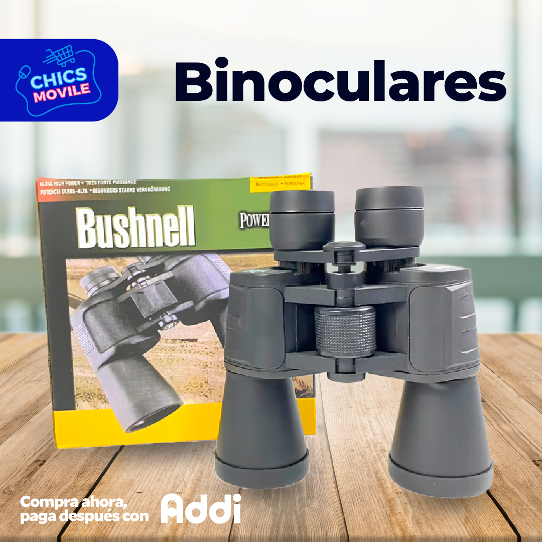 Binoculares Profesional 10x70x70 Largo Alcance Con Estuche Color Negro 🔭🌟💫🌄