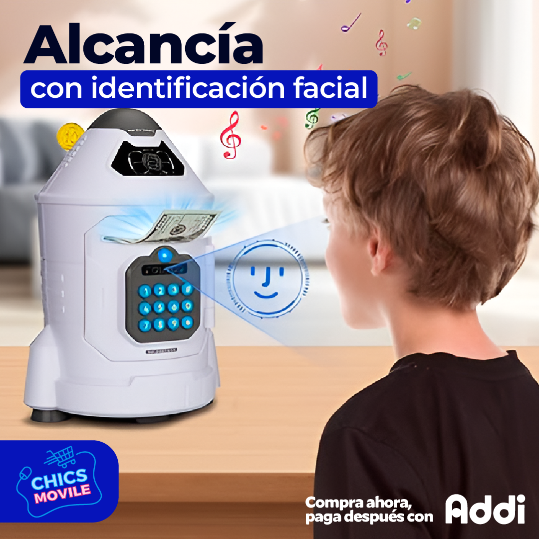 Alcancía con Identificación Facial 🚀💸