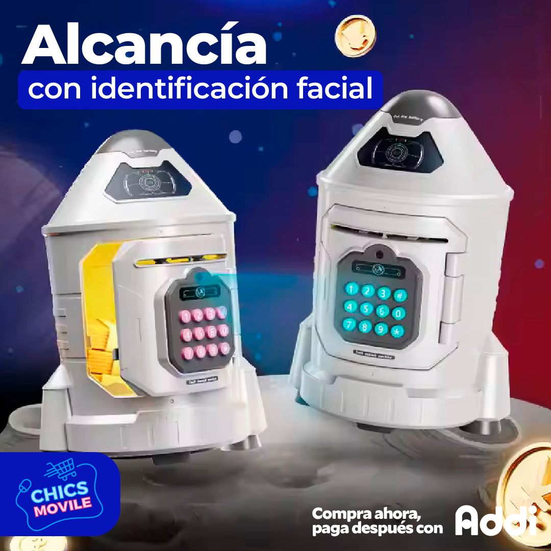 Alcancía con Identificación Facial 🚀💸