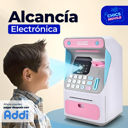 Alcancia Electrónica en Forma de Cajero  🏧💳