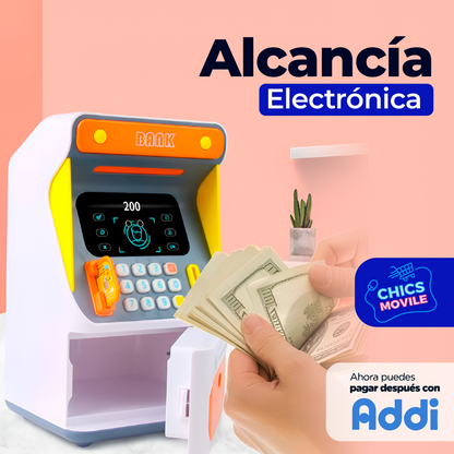 Alcancia Electrónica en Forma de Cajero  🏧💳