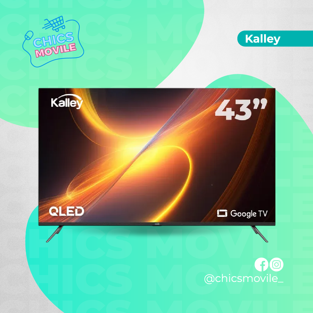 Televisor GOOGLE QLED 43¨109 Cm 4K KALLEY ✅📺