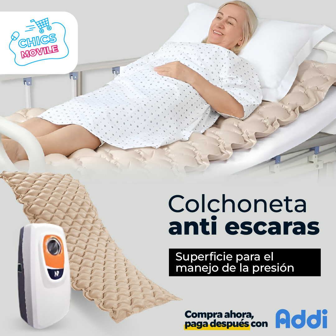 Colchoneta Inflable Antiescaras De Presión Alterna