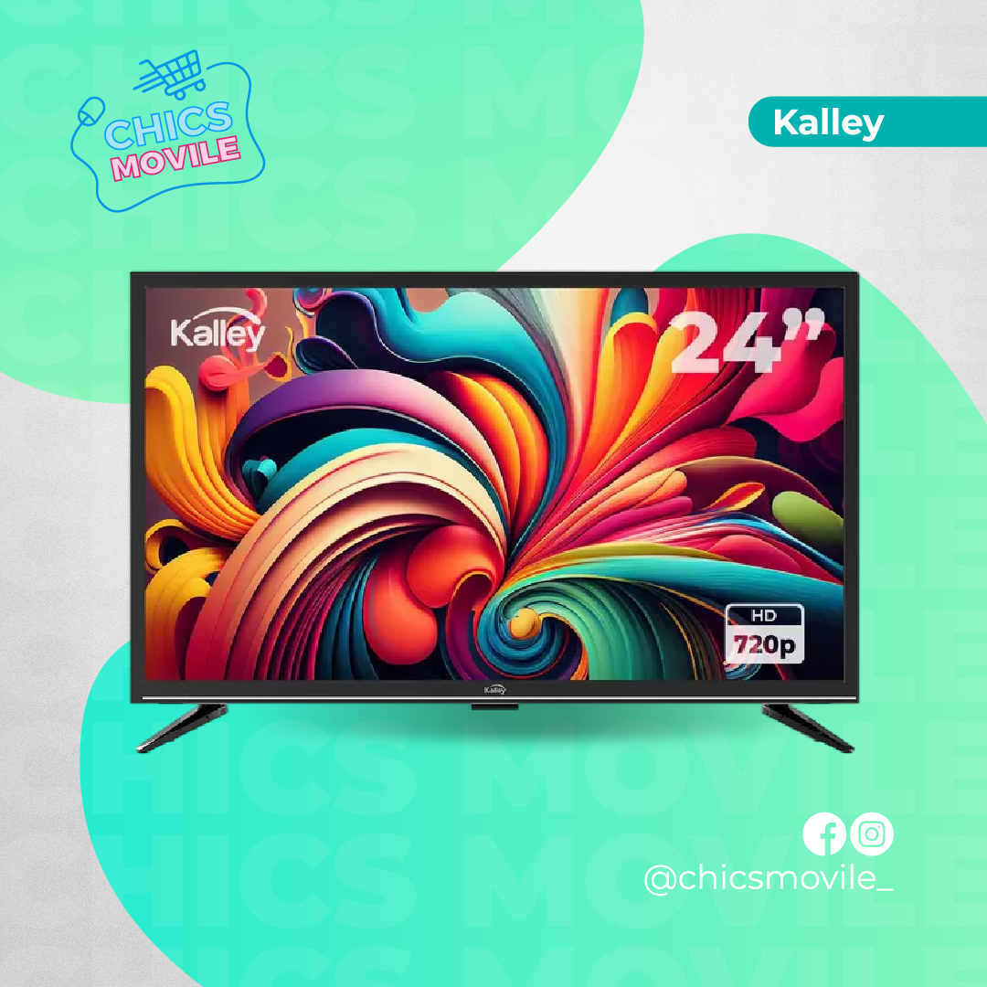 Televisor KALLEY 24 Pulgadas 61 Cm Led Hd Plano 📹📺