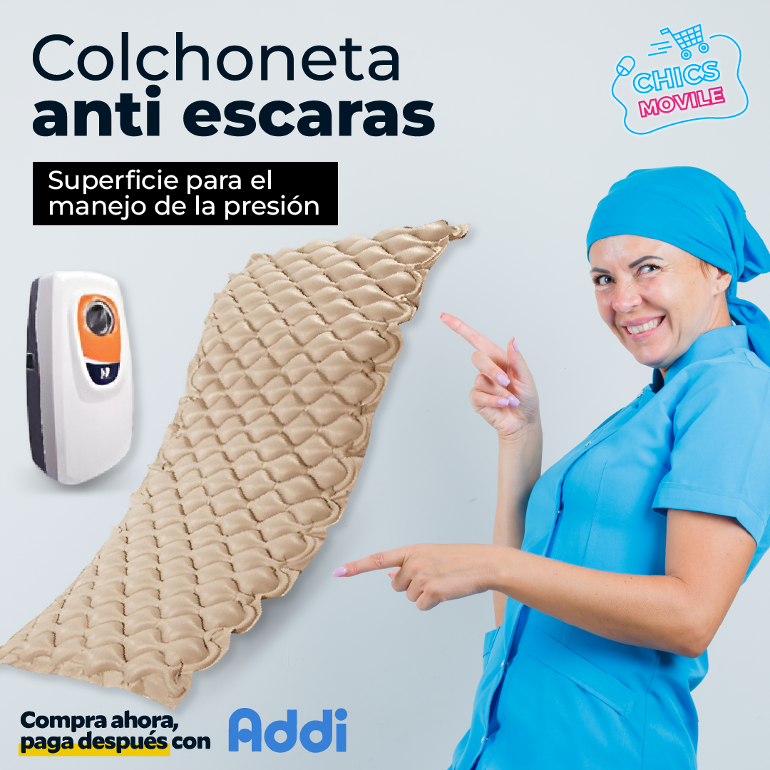 Colchoneta Inflable Antiescaras De Presión Alterna