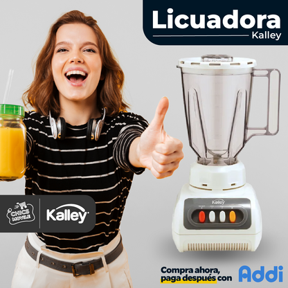 Licuadora KALLEY K-lpp40s Color Blanco 110V 🍍🍹🍸