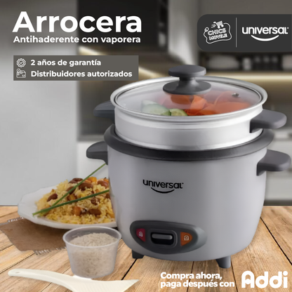 Olla Arrocera UNIVERSAL 5 Tazas L85130  🍲✅