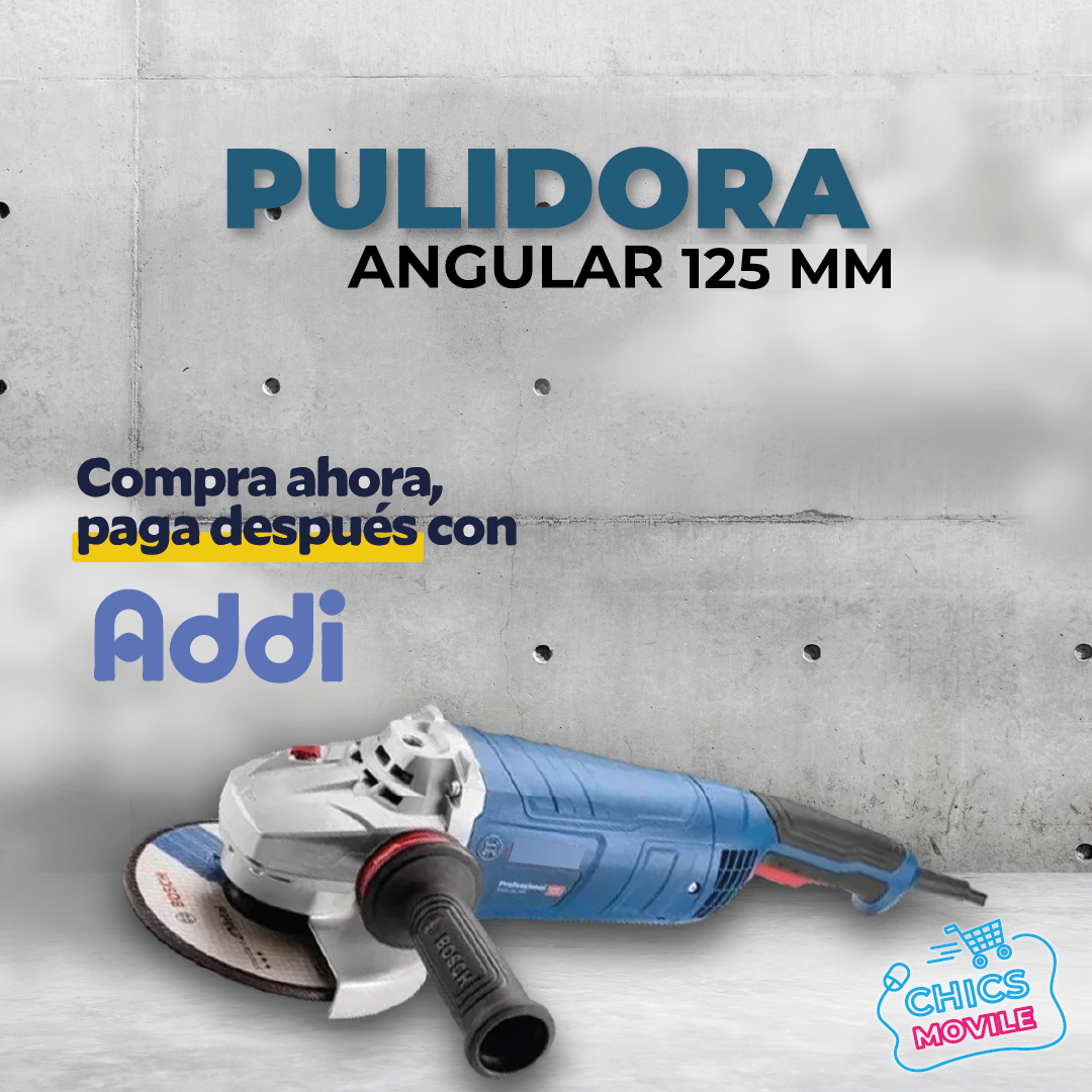 Pulidora Angular De Mano 6 Velocidades 4 1/2 De 1400w Bosch