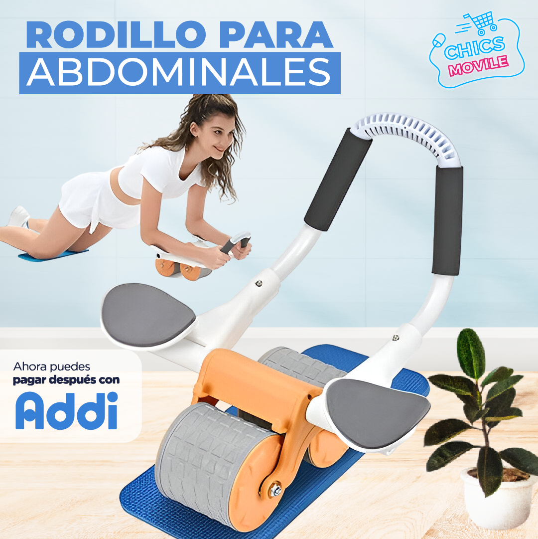 Rueda Abdominal Rodillo Ejercitador Abdomen Casa Contador 🏋️