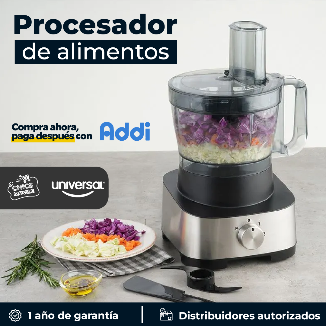 Procesador De Alimentos Universal 🥩🥔🍓