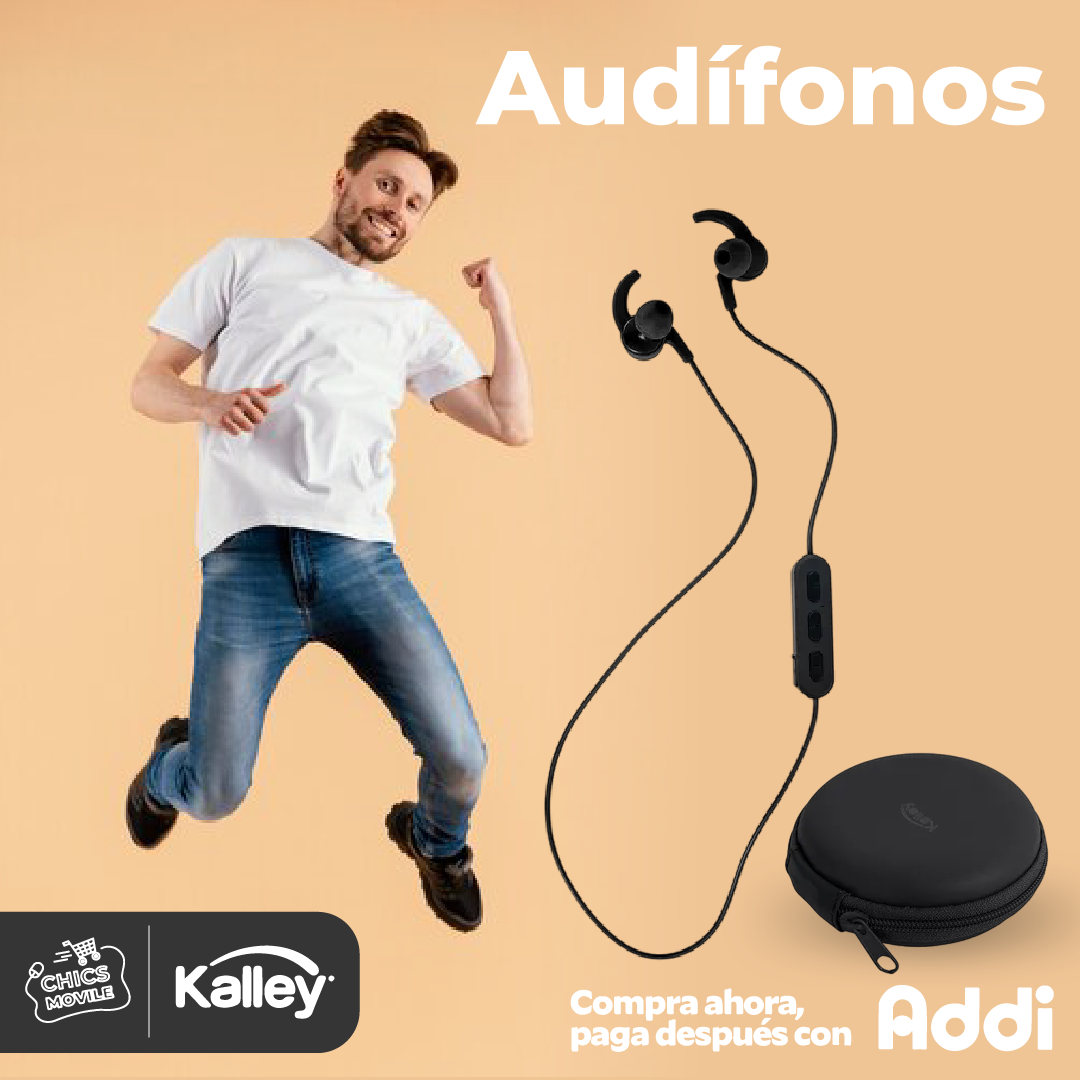 Audífonos Kalley Inalámbricos Bluetooth In Ear Deportivo 🎧🏃🏻‍♀️