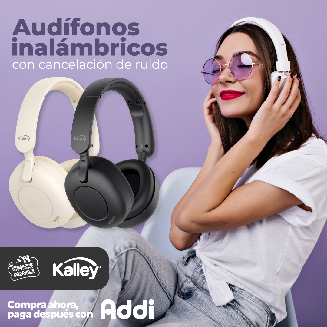 Audífonos De Diadema KALLEY Inalámbricos Bluetooth K-ac2 🎧🎶😎