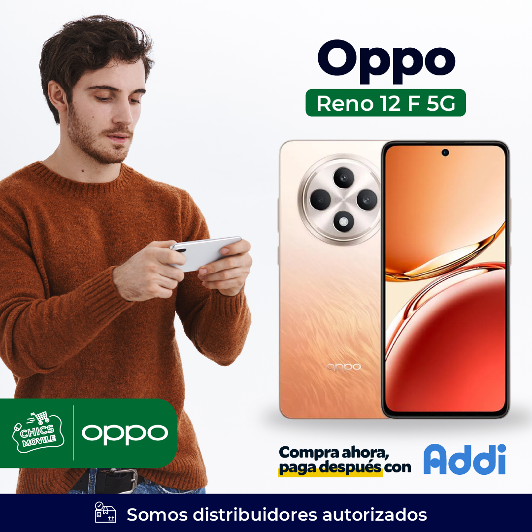 Celular OPPO Reno 12F 256GB 5G