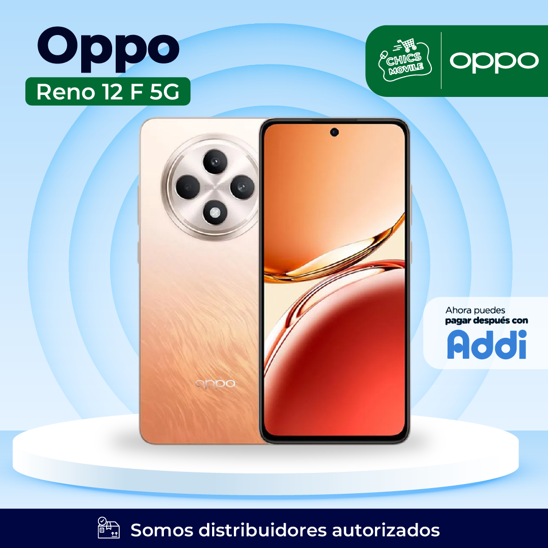 Celular OPPO Reno 12F 256GB 5G