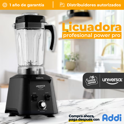 Licuadora  UNIVERSAL  Power Pro 👨‍🍳💪