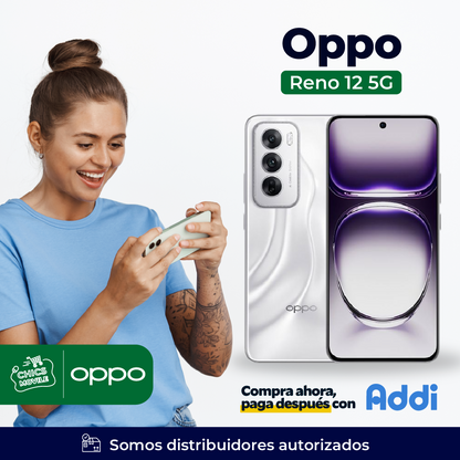 Celular OPPO Reno 12 512GB 5G + Reloj