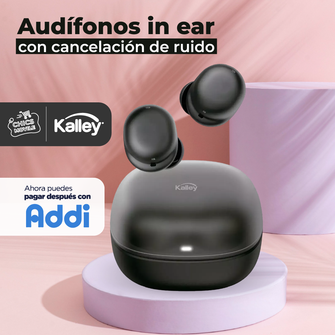 Audífonos Kalley Inalámbricos Bluetooth In Ear K-audc 🎧🎶😎