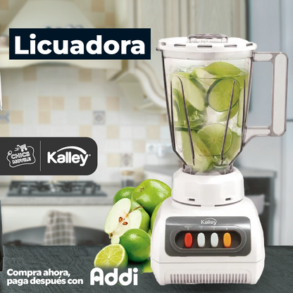 Licuadora KALLEY K-lpp40s Color Blanco 110V 🍍🍹🍸