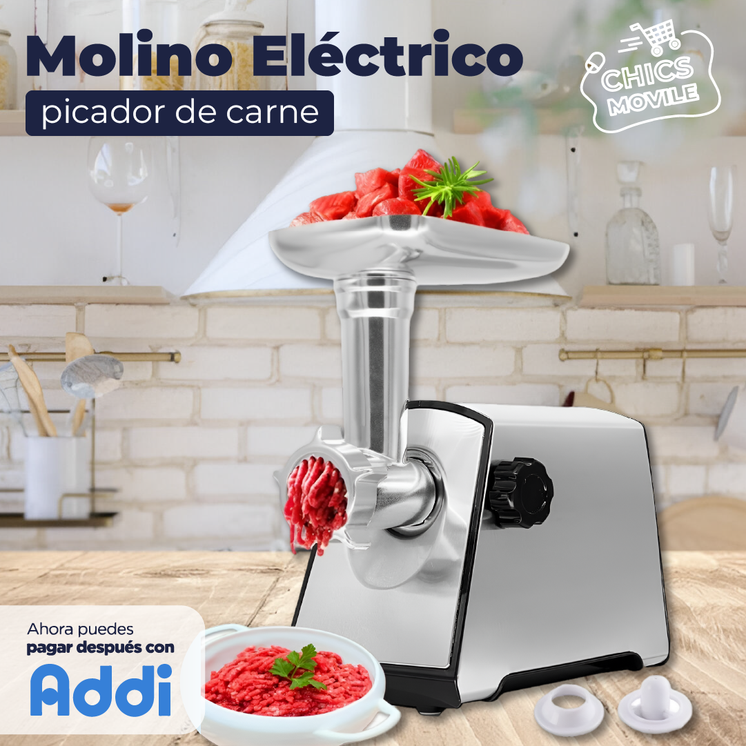 Molino Eléctrico Picador Carne Procesador Renahous 🥩🍖