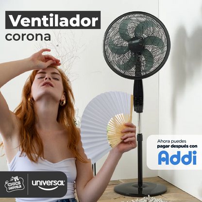 Ventilador Corona 3 En 1 Con 6 Aspas 🌀❄️