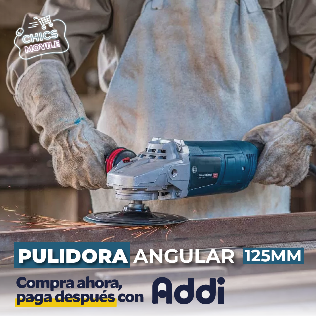 Pulidora Angular De Mano 6 Velocidades 4 1/2 De 1400w Bosch