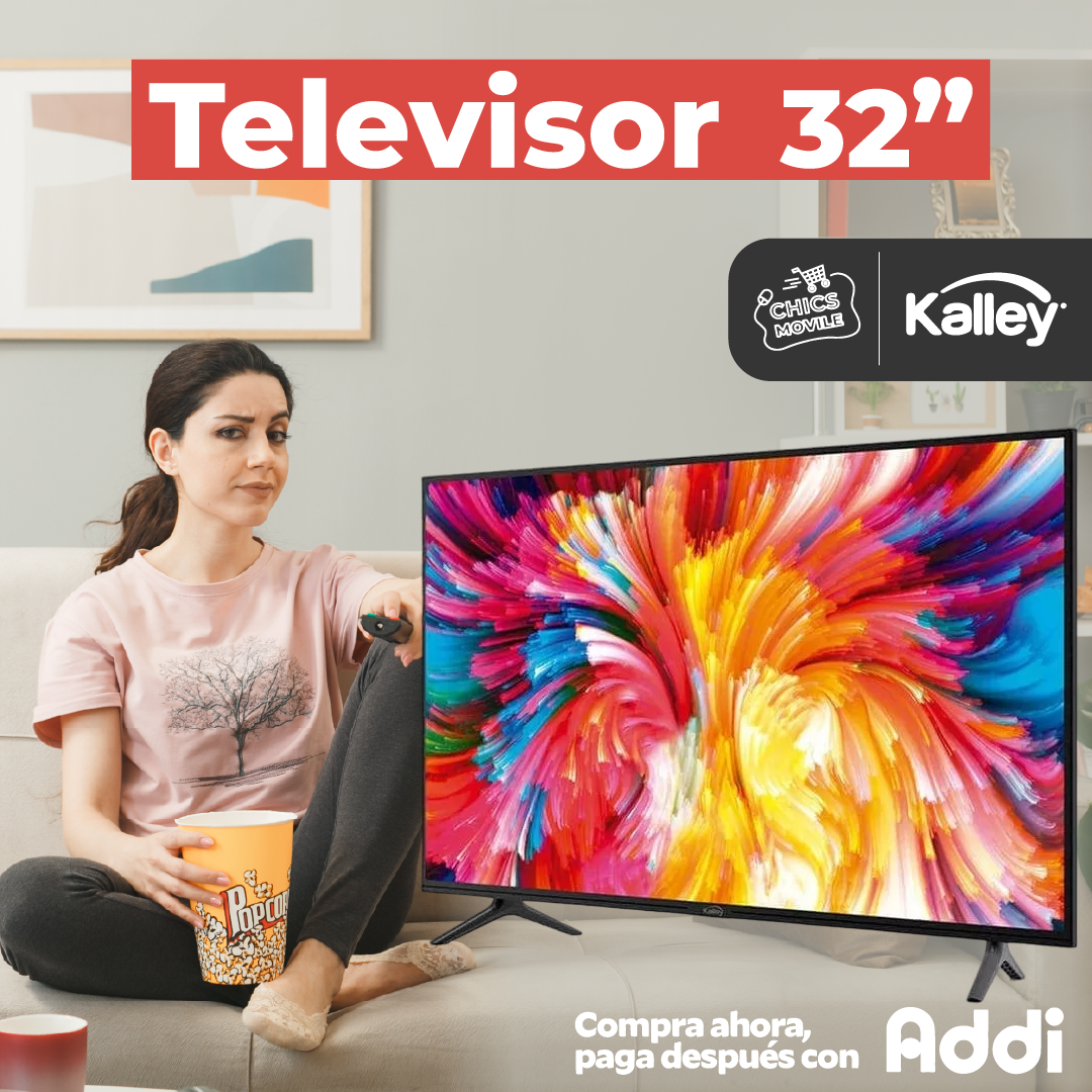 Televisor Kalley 32'' Pulgadas 81 Cm 📺 ✅