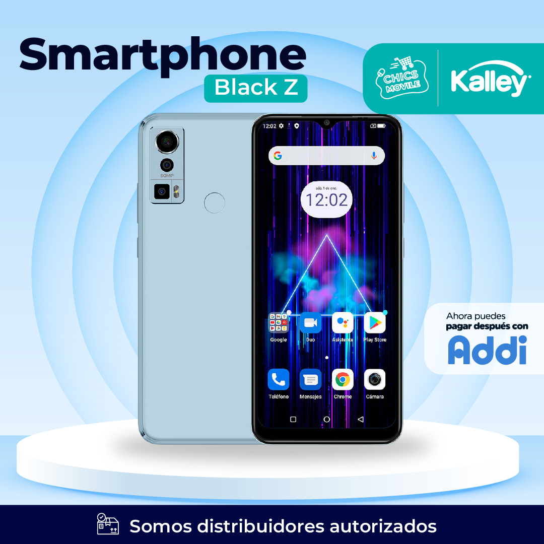 Celular KALLEY Black Z 256GB Azul