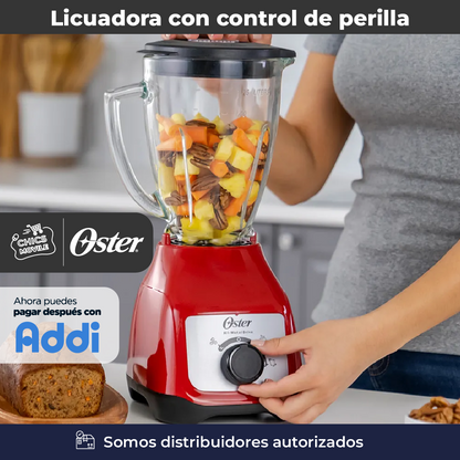 Licuadora Oster Con Vaso De Plástico Y Control De Perilla  🍹✅