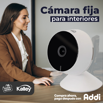 Cámara Seguridad Fija KALLEY Wifi Dia|noche 1080p 📷🏚️