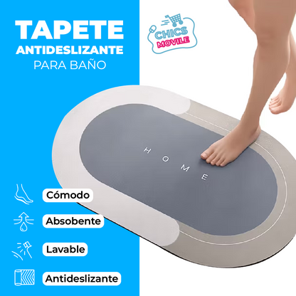 Tapete Antideslizante Baño Absorbente 🫧