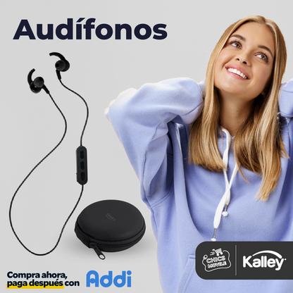 Audífonos Kalley Inalámbricos Bluetooth In Ear Deportivo 🎧🏃🏻‍♀️