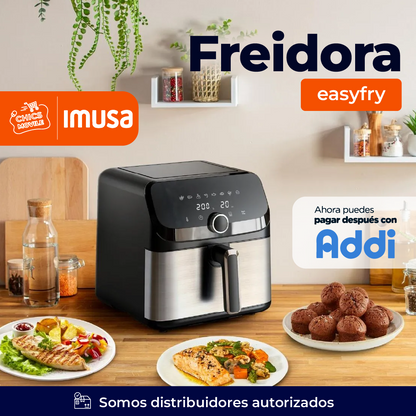 Freidora de aire IMUSA EasyFry MEGA 7,5L Digital Negra 🥩👩🏻‍🍳