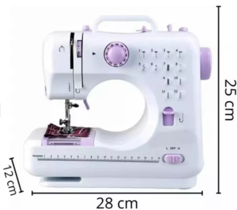 Máquina De Coser Multifuncional De 12 Puntadas Con Mesa 🧵🎽