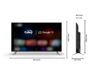 Televisor GOOGLE QLED 43¨109 Cm 4K KALLEY ✅📺