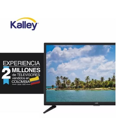 Televisor KALLEY 24 Pulgadas 61 Cm Led Hd Plano 📹📺